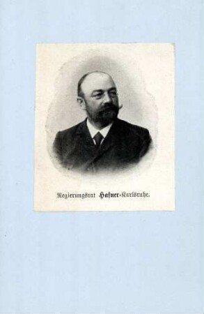 Hafner, Franz, Regierungsrat