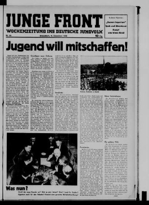 Junge Front. 1932-1935