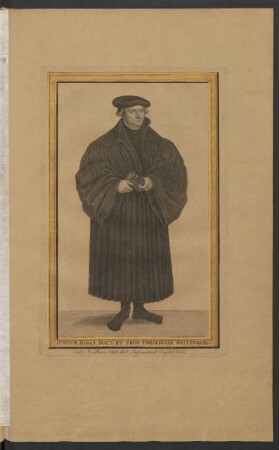 7. Justus Jonas Doct. Et Prof. Theologiae Wittenberg