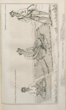 A native of Padang on the east coast of Sumatra. Batta warrior from Seanlar ; a cannibal
