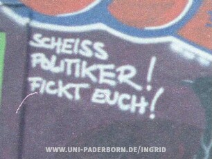 SCHEISS PoLITIKER! FIcKT EUCH!
