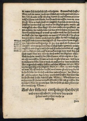 Auß der füllerey entspringt thorheyt und unwissenheyt/ und wie der wein spötter unnd verspot mache ya unsinnig.