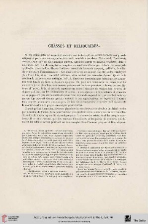 Châsses et reliquaires