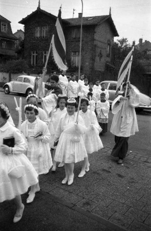 Weißer Sonntag in der Gemeinde Christkönig in Rüppurr.
