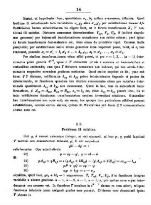 § 5. Problema II solvitur.