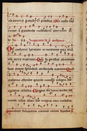 Sequentia de sancti Antonio eremita