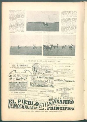 La prensa católica argentina - algunos de sus periódicos más caracterizados - [Ilustración]