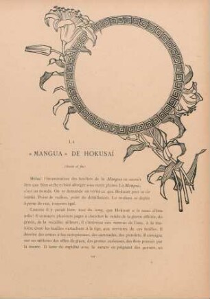 La "Mangua" de Hokusai (suite et fin) [par Ary Renan]
