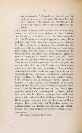 Gleichseitige Amaurose nach Schädelverletzung, geheilt durch Trepanation : Von Richard Hassenstein. (Inaugural-Dissertation.)