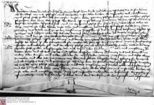 Johann Graf zu Solms Herr zu Münzenberg belehnt Philipp Wambold mit sechs Gulden Zins als Burglehen zu Hayn