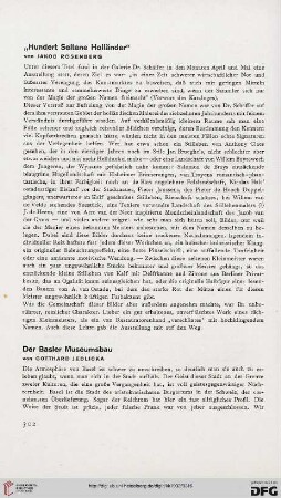 "Hundert Seltene Holländer"