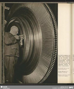 Schaufelrad einer Dampfturbine