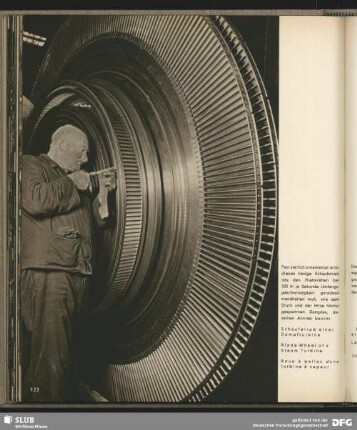 Schaufelrad einer Dampfturbine