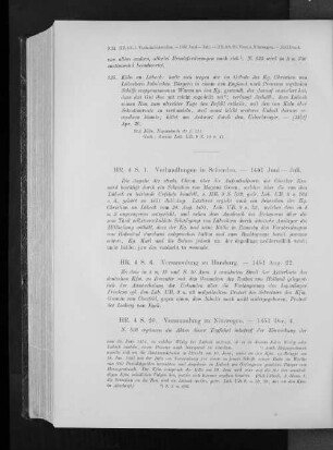 Versammlung zu Hamburg. - 1451 Aug. 22.