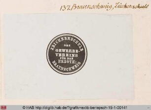 Exlibris der Zeichenschule Braunschweig