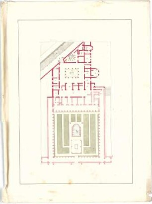 Röhrer, Karl; Unidentifizierte Gebäude - Gebäude mit Innenhöfen (Grundriss)