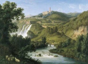 Die Villa d` Este bei Tivoli