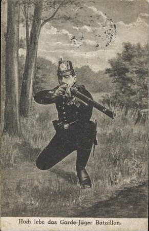 Hoch lebe das Garde-Jäger Bataillon.