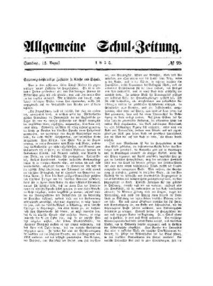 Schleswig-holsteinische Zustände in Kirche und Schule