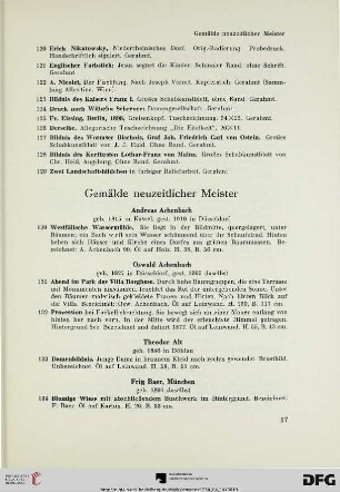 Gemälde neuzeitlicher Meister (Nr. 17-309)