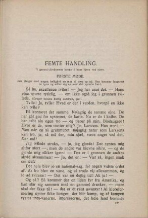 Femte Handling.