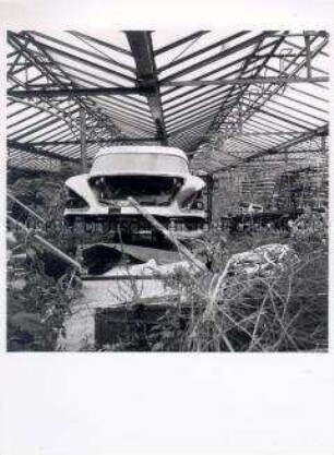 Wrack im Glashaus, Leegebruch (Willi Bölter, verstorben)