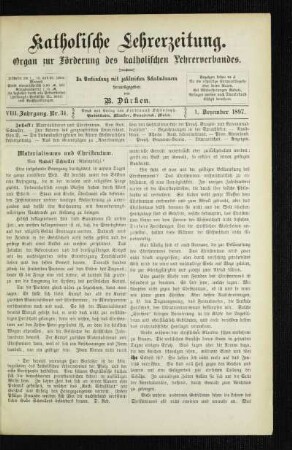 Materialismus und Christentum