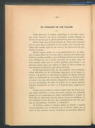 El Corazón de los Valles