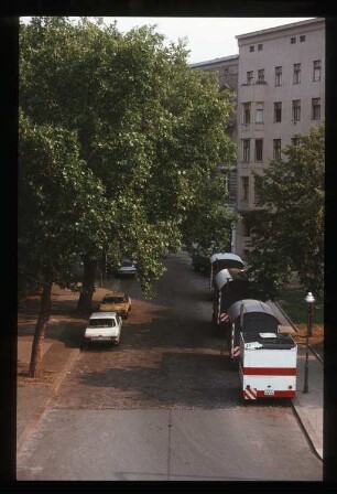 Diapositiv: Skalitzer Straße, Wassertorplatz, 1985