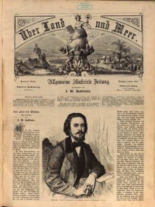 Über Land und Meer : deutsche illustrierte Zeitung. 9. 1863 = Jg. 5