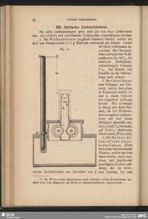 Hefner-Alteneck´sche Amylacetat-Lampe