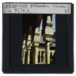 Granada, Alhambra Löwenhof