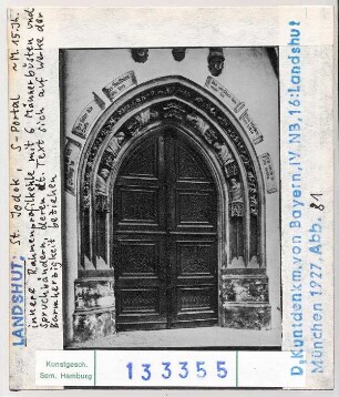 Landshut: St. Jodok, Südportal
