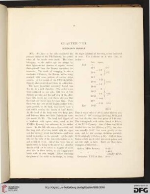 VIII: Secondary Burials