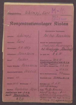 Schimpf, Karl