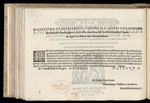 Dedikation an Sforza Pallavicino, Marchese des Corte Maggiore und General der Republik Venedig von Elisio Bonizzoni