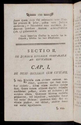100-105, Caput I