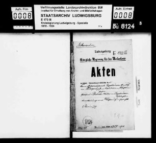 Elektrizitätswerk Jagsthausen GmbH in Stuttgart gegen den Müller Gottfried Pfisterer in Jagsthausen (Anerkennung eines Wassernutzungsrechts)