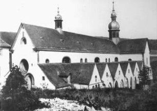 Eberbach (Hattenheim, Hessen), Kloster Eberbach, ehem. Zisterzienserabtei, ehem. Klosterkirche St. Maria: Außenansicht