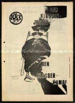 Untergrund-Zeitung der außerparlamentarischen Opposition "agit 883" Nr. 43