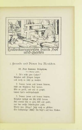 Entdeckungsreisen durch Hof und Garten