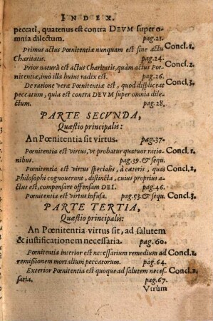 Melchioris Cani, Episcopi Canariensis, ... Relectio De Poenitentiae Sacramento : In sex partes distributa