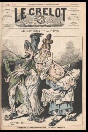 Le baptême, par Pépin