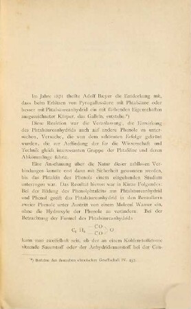 Ueber Abkömmlinge der Triphenylmethancarbonsäure