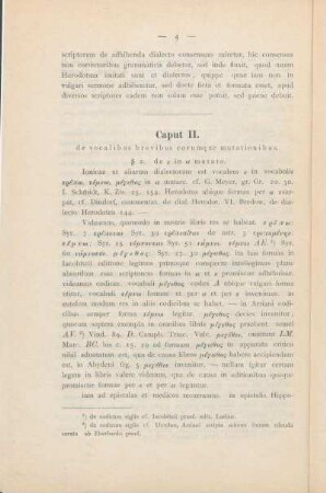 Caput II. de vocalibus brevibus eorumque mutationibus.