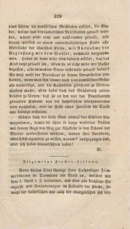 329-337 Allgemeine Kirchen-Zeitung