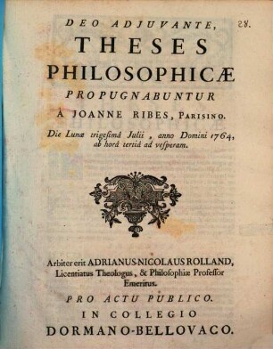 Theses philosophicae