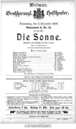 Die Sonne