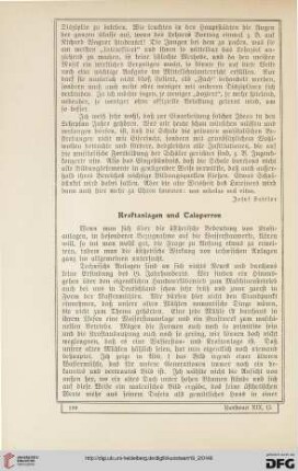 Kraftanlagen und Talsperren