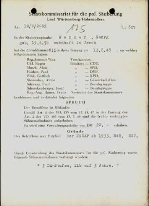 Werner, Georg